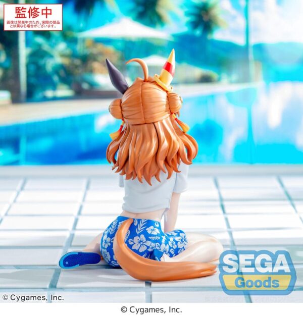Uma Musume Pretty Derby Yumemirize PVC Szobor Copano Rickey Gaze on Me! 12 cm