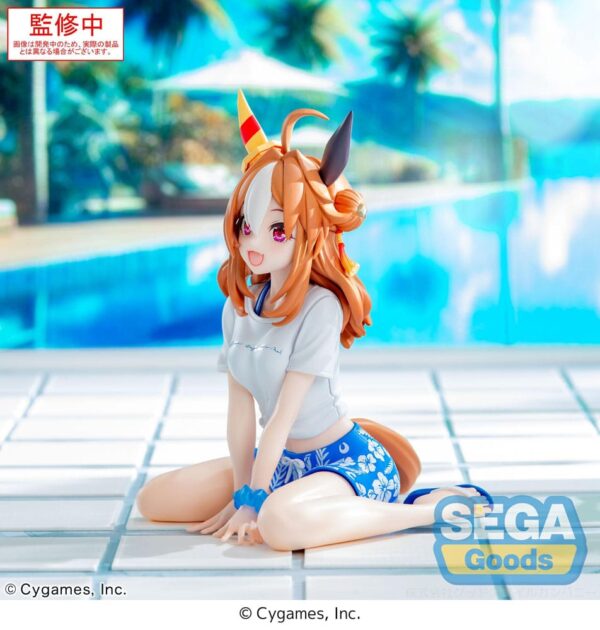 Uma Musume Pretty Derby Yumemirize PVC Szobor Copano Rickey Gaze on Me! 12 cm
