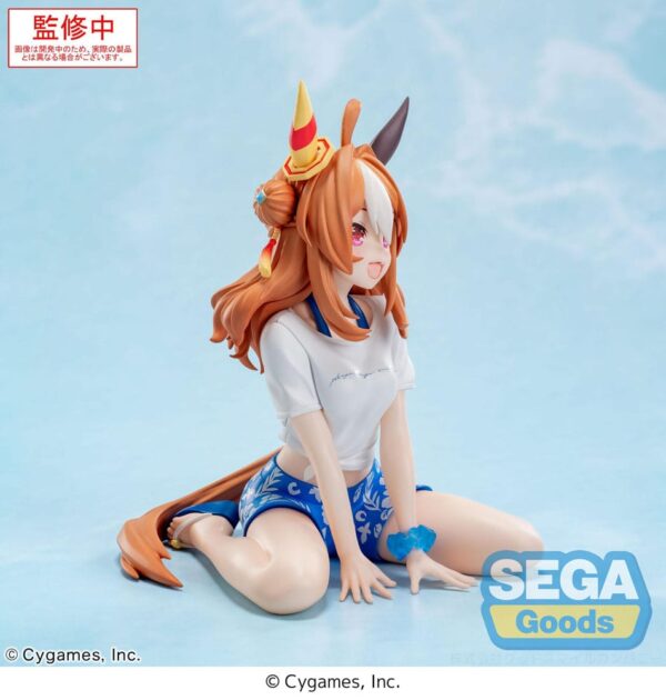 Uma Musume Pretty Derby Yumemirize PVC Szobor Copano Rickey Gaze on Me! 12 cm