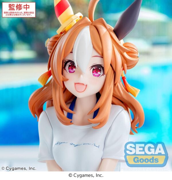 Uma Musume Pretty Derby Yumemirize PVC Szobor Copano Rickey Gaze on Me! 12 cm