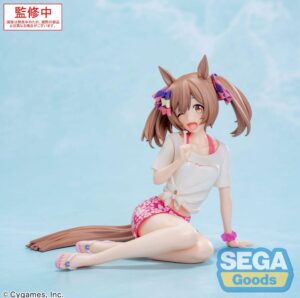 Uma Musume Pretty Derby Yumemirize PVC Szobor Smart Falcon Gaze on Me! 14 cm