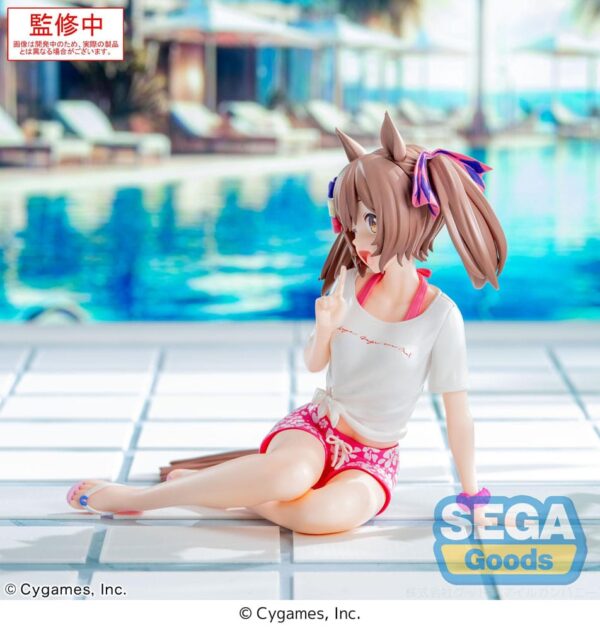 Uma Musume Pretty Derby Yumemirize PVC Szobor Smart Falcon Gaze on Me! 14 cm