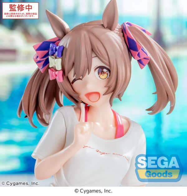 Uma Musume Pretty Derby Yumemirize PVC Szobor Smart Falcon Gaze on Me! 14 cm