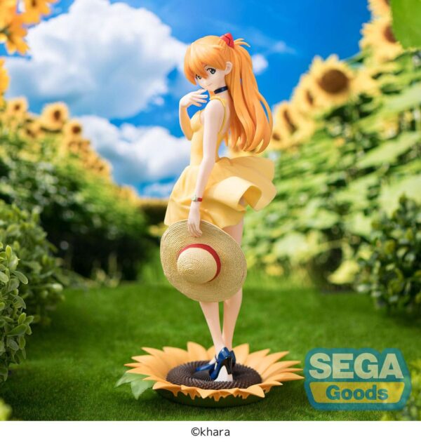 Rebuild of Evangelion Luminasta PVC Szobor Asuka Summer Dress Ver. 2 24 cm