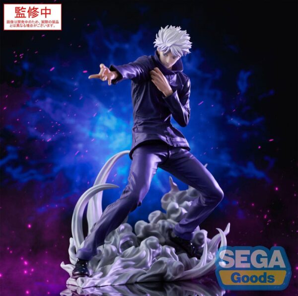 Jujutsu Kaisen Luminasta PVC Szobor Satoru Gojo Hollow Purple (Kyoshiki Murasaki) 21 cm