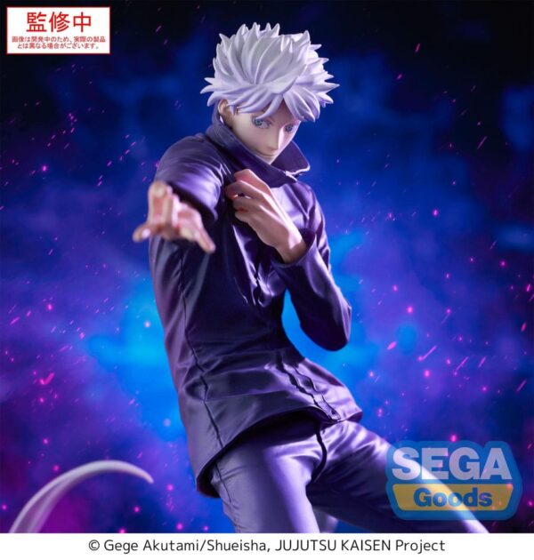 Jujutsu Kaisen Luminasta PVC Szobor Satoru Gojo Hollow Purple (Kyoshiki Murasaki) 21 cm