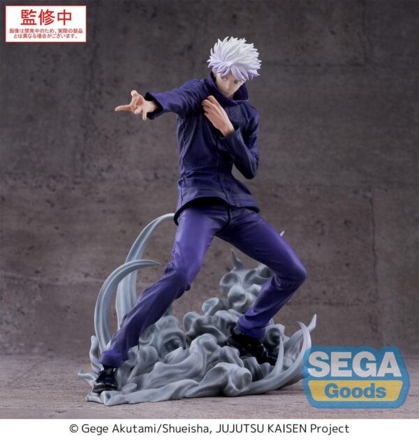Jujutsu Kaisen Luminasta PVC Szobor Satoru Gojo Hollow Purple (Kyoshiki Murasaki) 21 cm