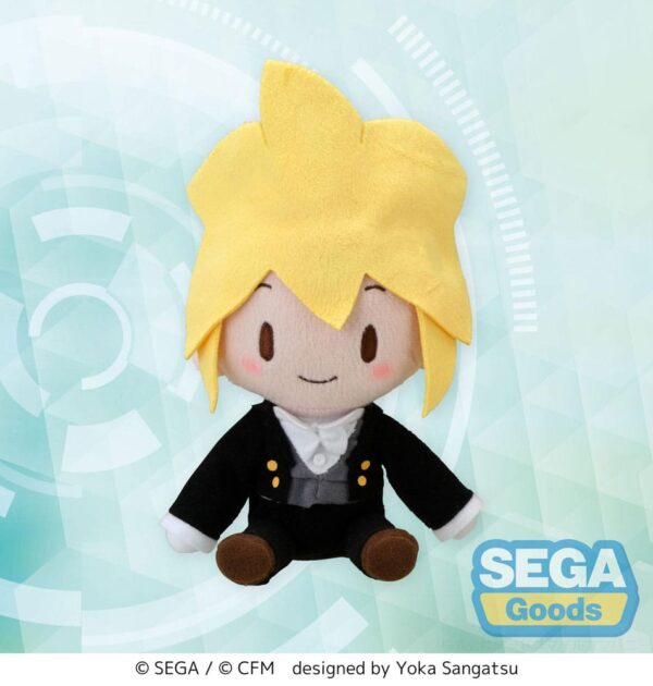 Hatsune Miku: Project DIVA Arcade Future Tone Fuwa Petit Plüss Figura Kagamine Len Butler Ver. (EX) 16 cm
