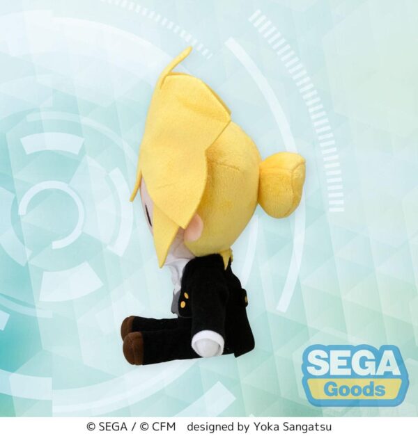Hatsune Miku: Project DIVA Arcade Future Tone Fuwa Petit Plüss Figura Kagamine Len Butler Ver. (EX) 16 cm