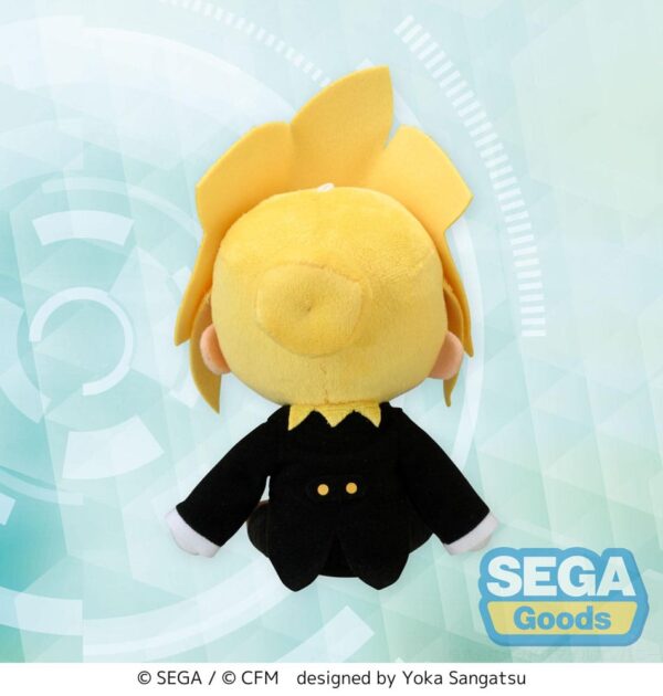 Hatsune Miku: Project DIVA Arcade Future Tone Fuwa Petit Plüss Figura Kagamine Len Butler Ver. (EX) 16 cm