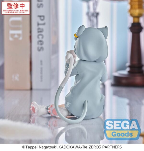 Re:Zero Starting Life in Another World Yumemirize PVC Szobor Emilia Mofumofu Pack 11 cm