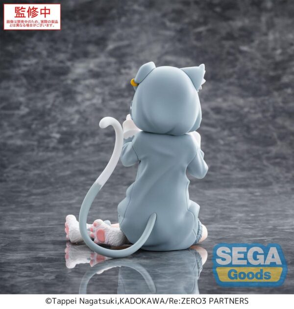 Re:Zero Starting Life in Another World Yumemirize PVC Szobor Emilia Mofumofu Pack 11 cm
