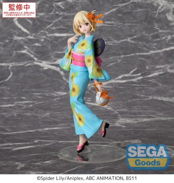 Lycoris Recoil Luminasta PVC Szobor Chisato Nishikigi Festival in Yukata 19 cm
