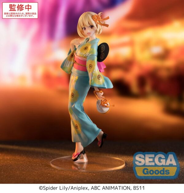 Lycoris Recoil Luminasta PVC Szobor Chisato Nishikigi Festival in Yukata 19 cm
