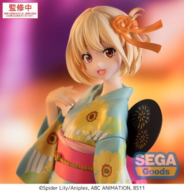 Lycoris Recoil Luminasta PVC Szobor Chisato Nishikigi Festival in Yukata 19 cm