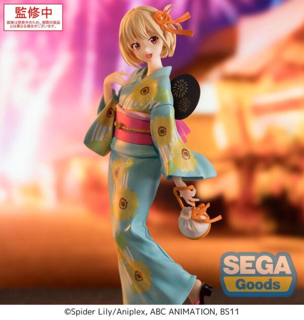 Lycoris Recoil Luminasta PVC Szobor Chisato Nishikigi Festival in Yukata 19 cm
