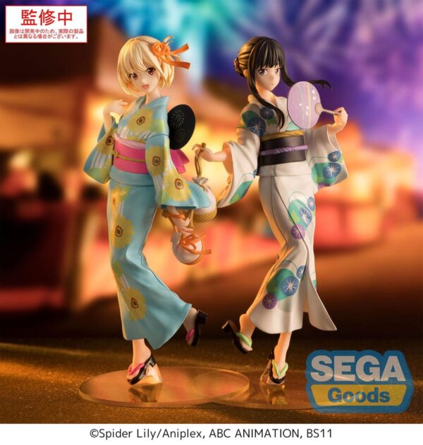 Lycoris Recoil Luminasta PVC Szobor Takina Inoue Festival in Yukata 19 cm