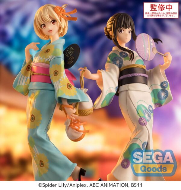 Lycoris Recoil Luminasta PVC Szobor Takina Inoue Festival in Yukata 19 cm