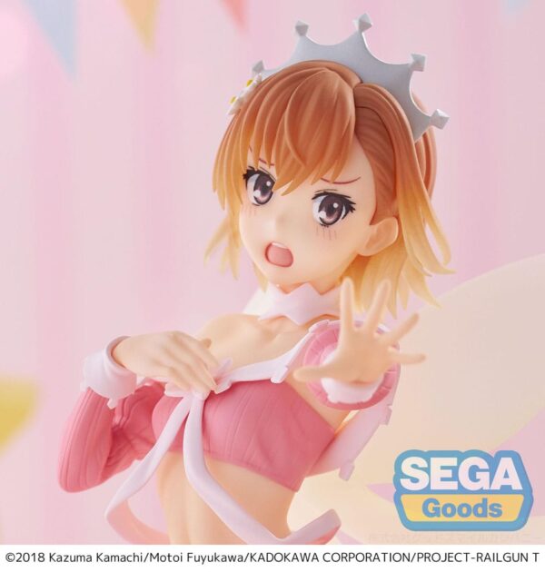 A Certain Scientific Railgun T Luminasta PVC Szobor Mikoto Misaka Great Spirit Maid 20 cm