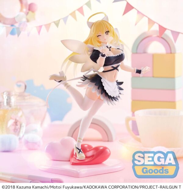 A Certain Scientific Railgun T Luminasta PVC Szobor Misaki Shokuhou Fallen Angel Maid 20 cm