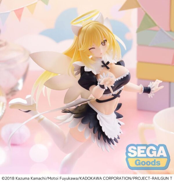 A Certain Scientific Railgun T Luminasta PVC Szobor Misaki Shokuhou Fallen Angel Maid 20 cm