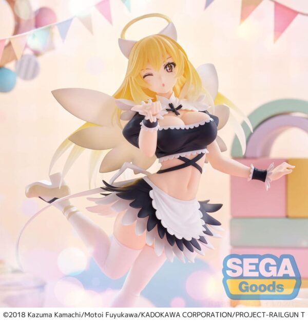 A Certain Scientific Railgun T Luminasta PVC Szobor Misaki Shokuhou Fallen Angel Maid 20 cm