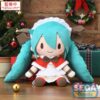 Character Vocal Series 01: Hatsune Miku Fuwa Petit Plüss Figura Hatsune Miku Christmas 2025 M 22 cm