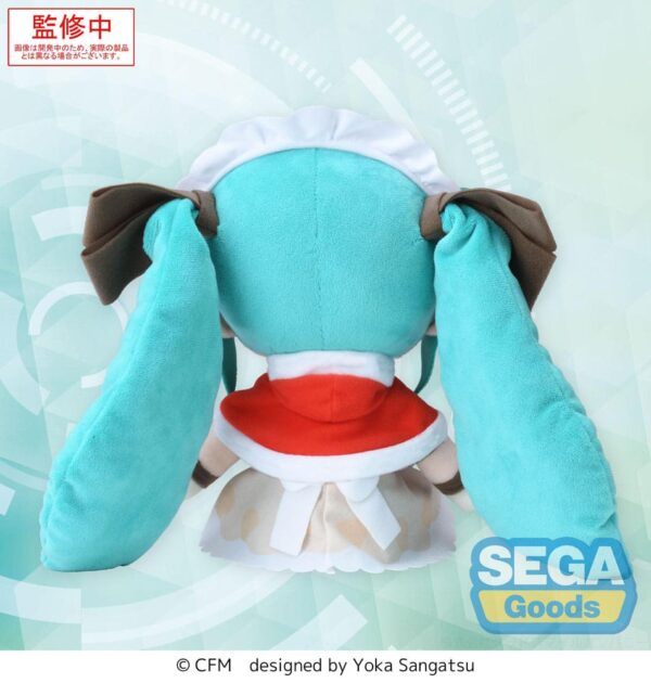 Character Vocal Series 01: Hatsune Miku Fuwa Petit Plüss Figura Hatsune Miku Christmas 2025 M 22 cm