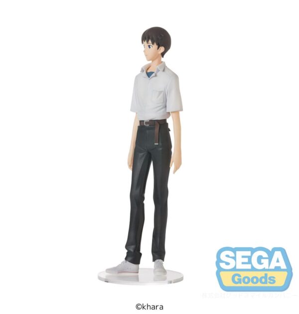Rebuild of Evangelion High Premium PVC Szobor Shinji Ikari Uniform Ver. Evangelion: New Theatrical Edition 22 cm