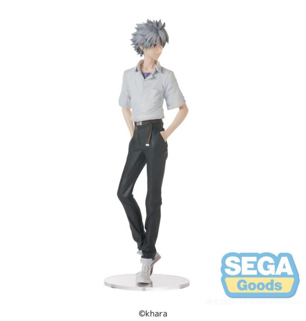 Rebuild of Evangelion High Premium PVC Szobor Kaworu Nagisa Uniform Ver. Evangelion: New Theatrical Edition 22 cm