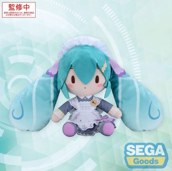 Character Vocal Series 01: Hatsune Miku Fuwa Petit Plüss Figura Hatsune Miku Classical Maid M 24 cm
