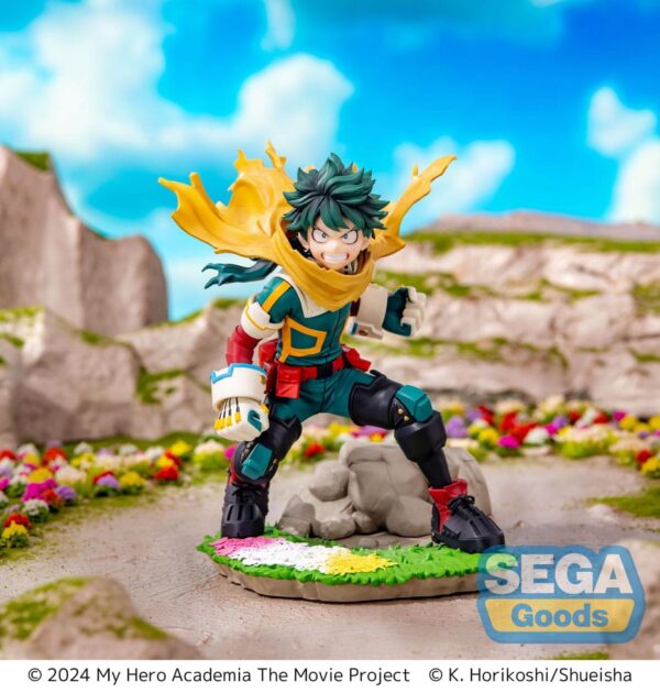 My Hero Academia: You're Next XrossLink PVC Szobor Izuku Midoriya 14 cm