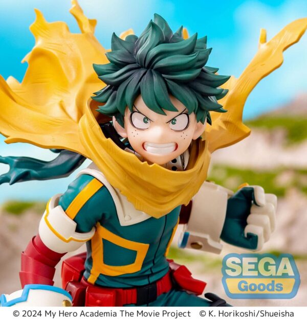 My Hero Academia: You're Next XrossLink PVC Szobor Izuku Midoriya 14 cm