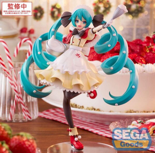 Character Vocal Series 01: Hatsune Miku Luminasta PVC Szobor Hatsune Miku Christmas 2025 20 cm