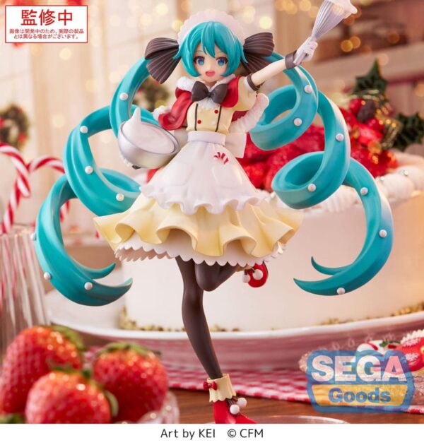 Character Vocal Series 01: Hatsune Miku Luminasta PVC Szobor Hatsune Miku Christmas 2025 20 cm