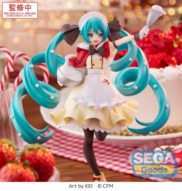 Character Vocal Series 01: Hatsune Miku Luminasta PVC Szobor Hatsune Miku Christmas 2025 20 cm
