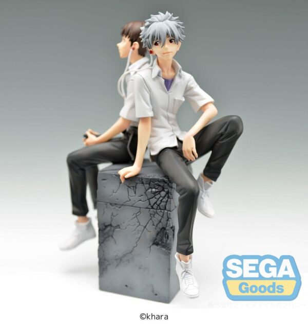 Rebuild of Evangelion Luminasta PVC Szobor Shinji & Kaworu Evangelion: New Theatrical Edition Kaworu Ver. 17 cm