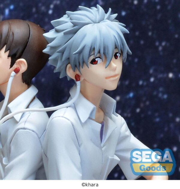 Rebuild of Evangelion Luminasta PVC Szobor Shinji & Kaworu Evangelion: New Theatrical Edition Kaworu Ver. 17 cm