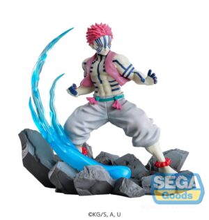 Demon Slayer: Kimetsu no Yaiba Xross Link Anime PVC Szobor Akaza 12 cm