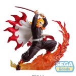 Demon Slayer: Kimetsu no Yaiba Xross Link Anime PVC Szobor Kyojuro Rengoku 15 cm