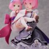Re:Zero Starting Life in Another World PVC Szobor 1/7 Ram & Childhood Ram 23 cm