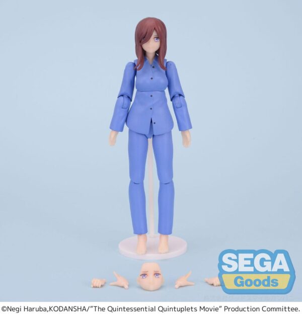 The Quintessential Quintuplets Akció Figuras Miku Nakano 15 cm