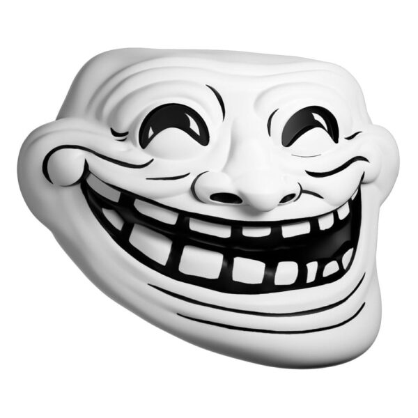 Meme Figura Troll Face 7 cm