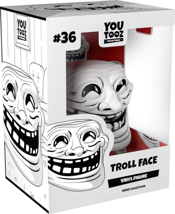Meme Figura Troll Face 7 cm