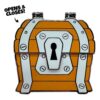 Fortnite Kitűző Chest 5 cm