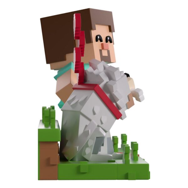 Minecraft Vinyl Figura Taming a Wolf 10 cm