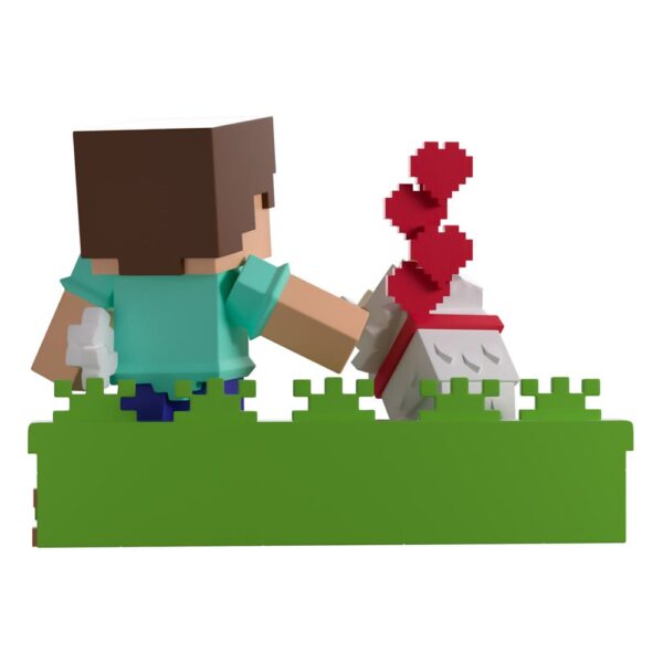Minecraft Vinyl Figura Taming a Wolf 10 cm