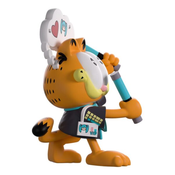 Hatsune Miku x Garfield Vinyl Figura Miku Concert Garfield 13 cm