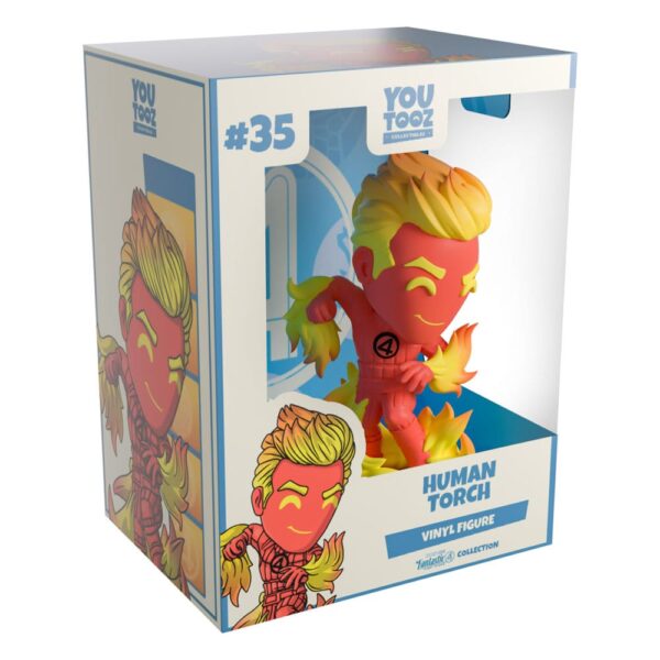 The Fantastic Four Vinyl Figura Human Torch 14 cm
