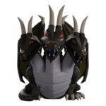 Old School RuneScape Vinyl Figura King Black Dragon 10 cm